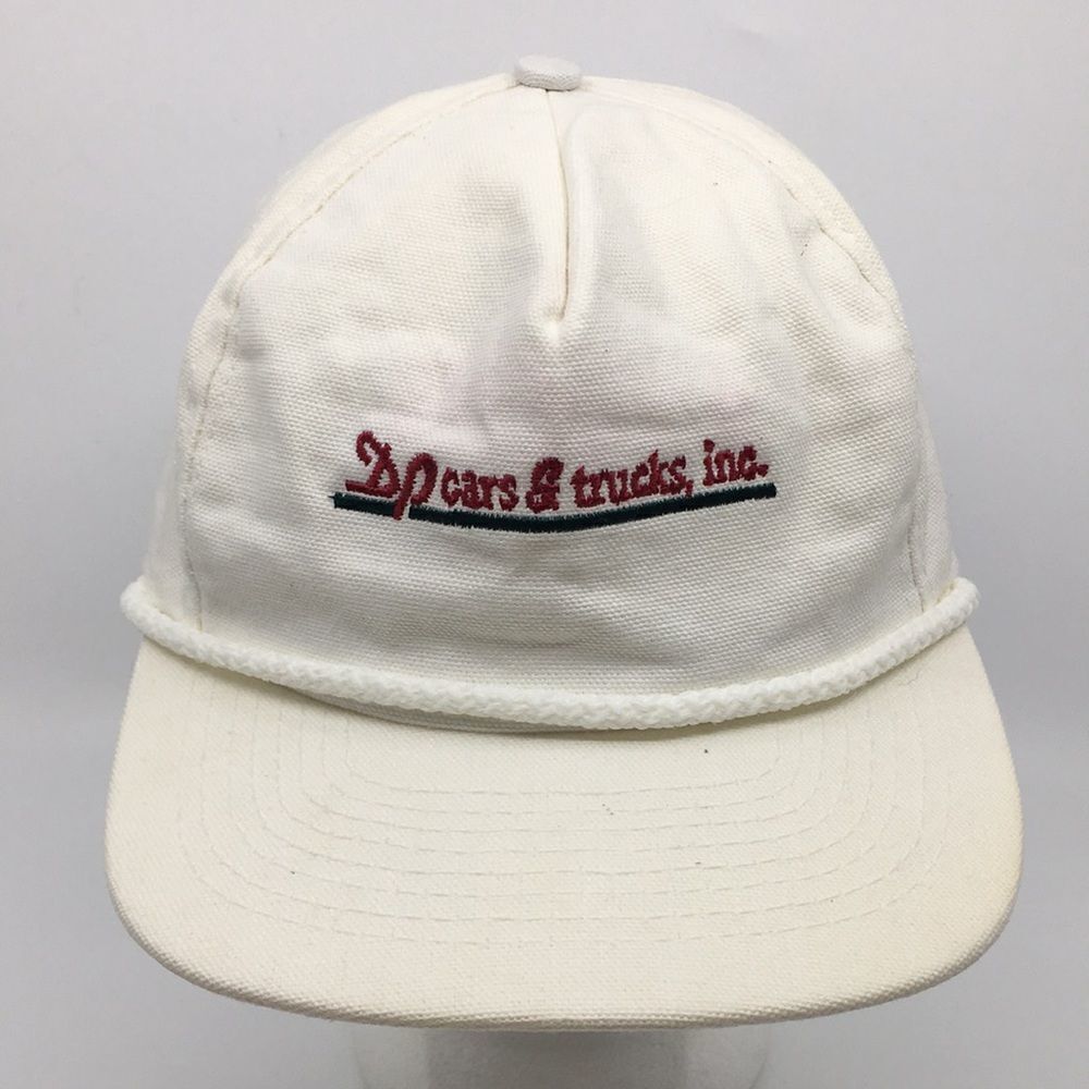 Vintage Outdoor Caps Made in USA DP Cars and Trucks Inc Trucking Trucker Hat Cap